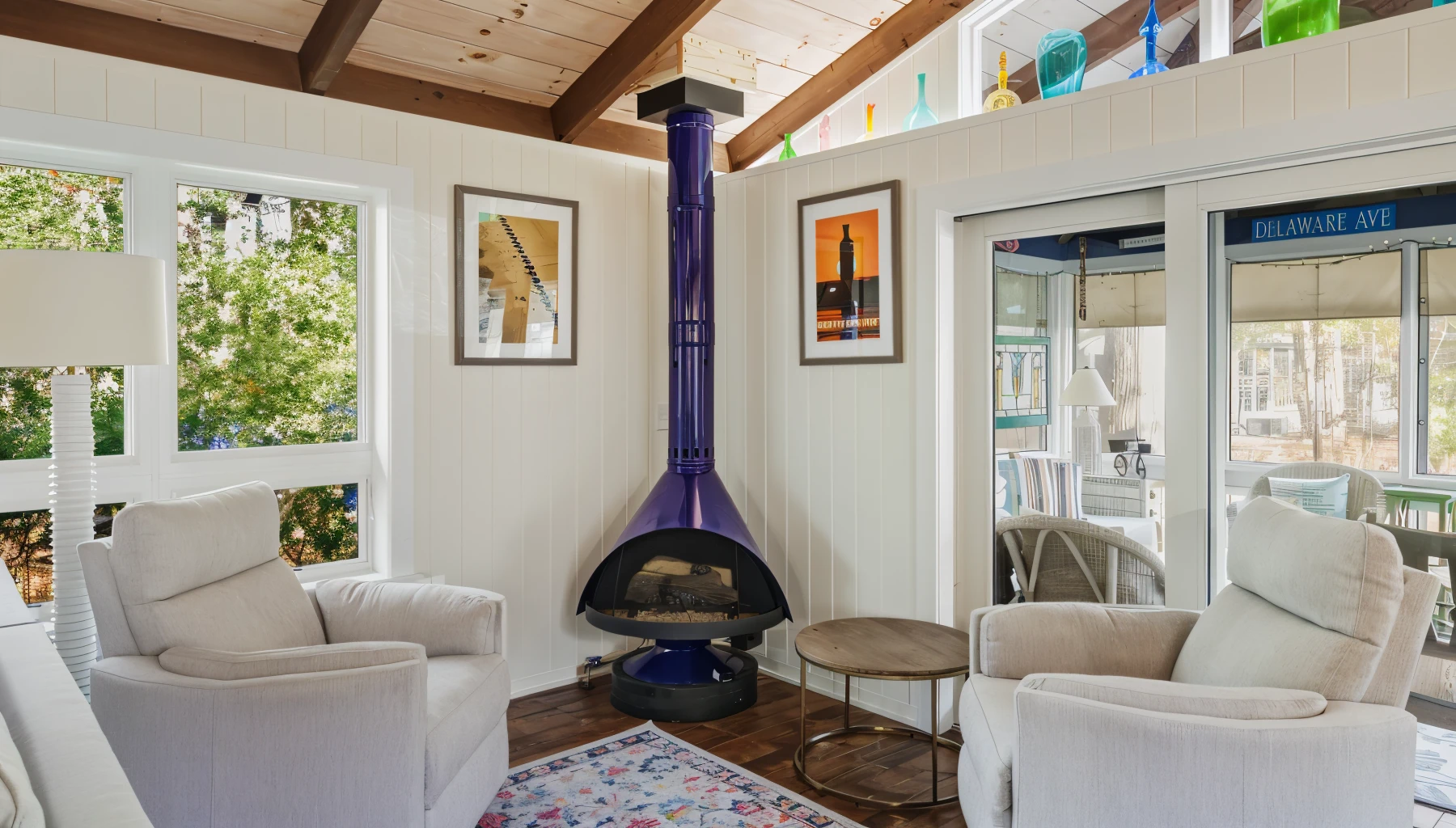 colorful-fireplace